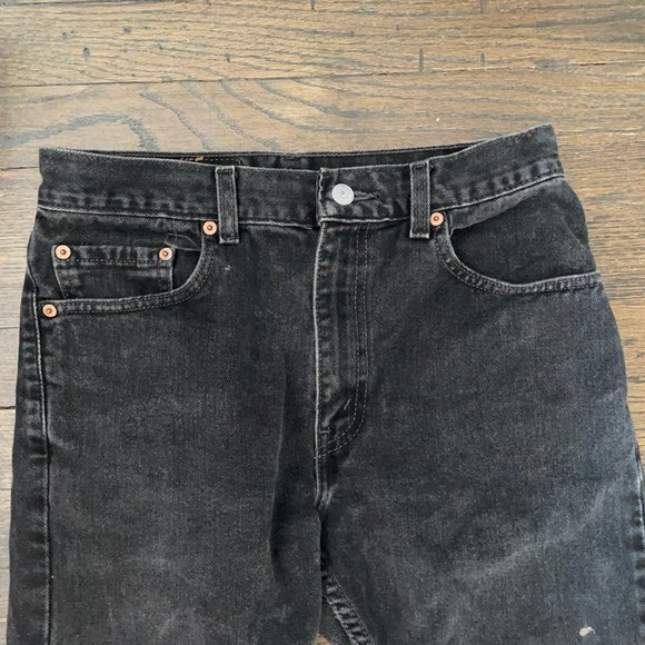 Levi's Vintage Black High Waist Mom Jeans Waist 30 Length 30 - Picture 3 of 15
